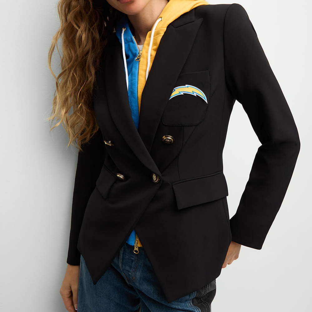 Veronica Beard Los Angeles Chargers Dickey Jacket - Picture 2 of 16